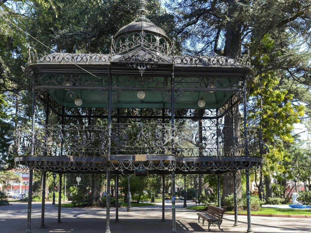 Imagen del monumento Kiosco Cívico de la Plaza de Armas de Curicó