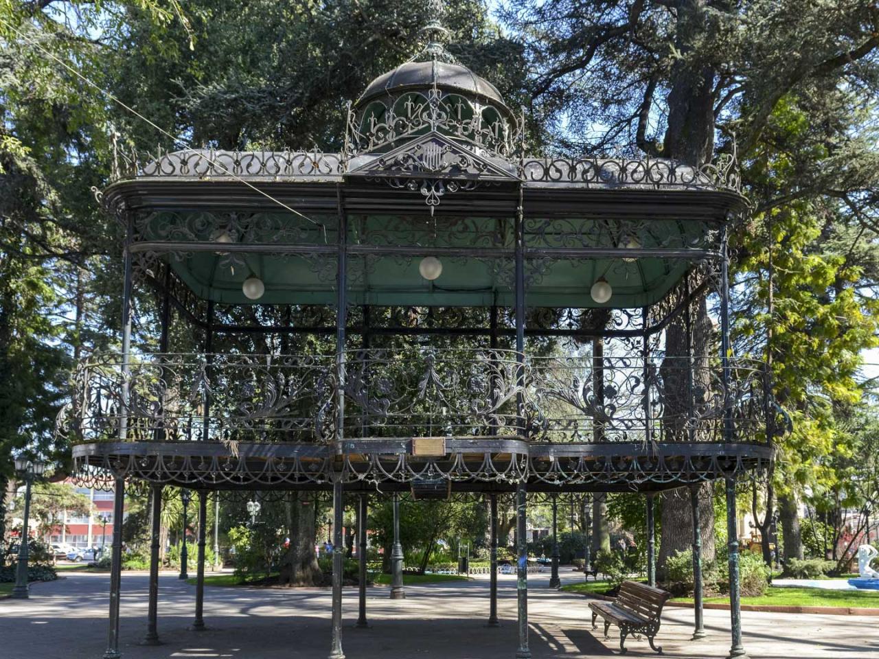 Imagen del monumento Kiosco Cívico de la Plaza de Armas de Curicó