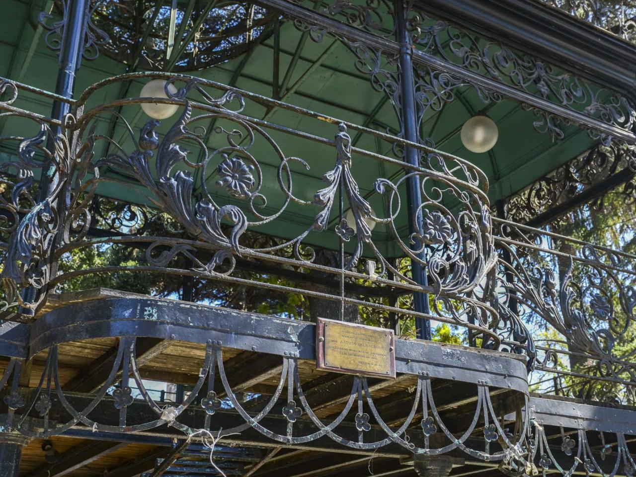 Imagen del monumento Kiosco Cívico de la Plaza de Armas de Curicó