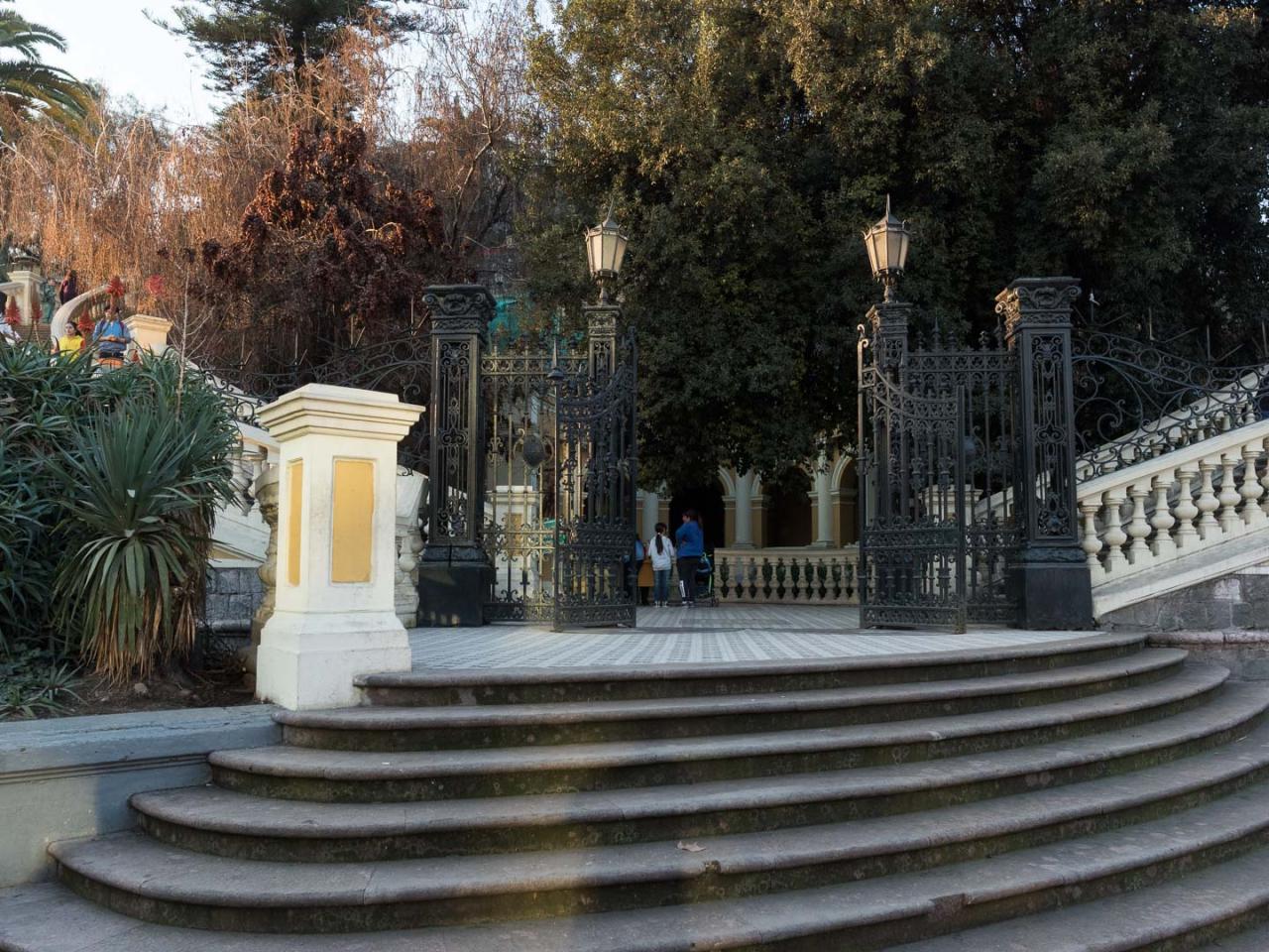 Imagen del monumento Cerro Santa Lucía de Santiago