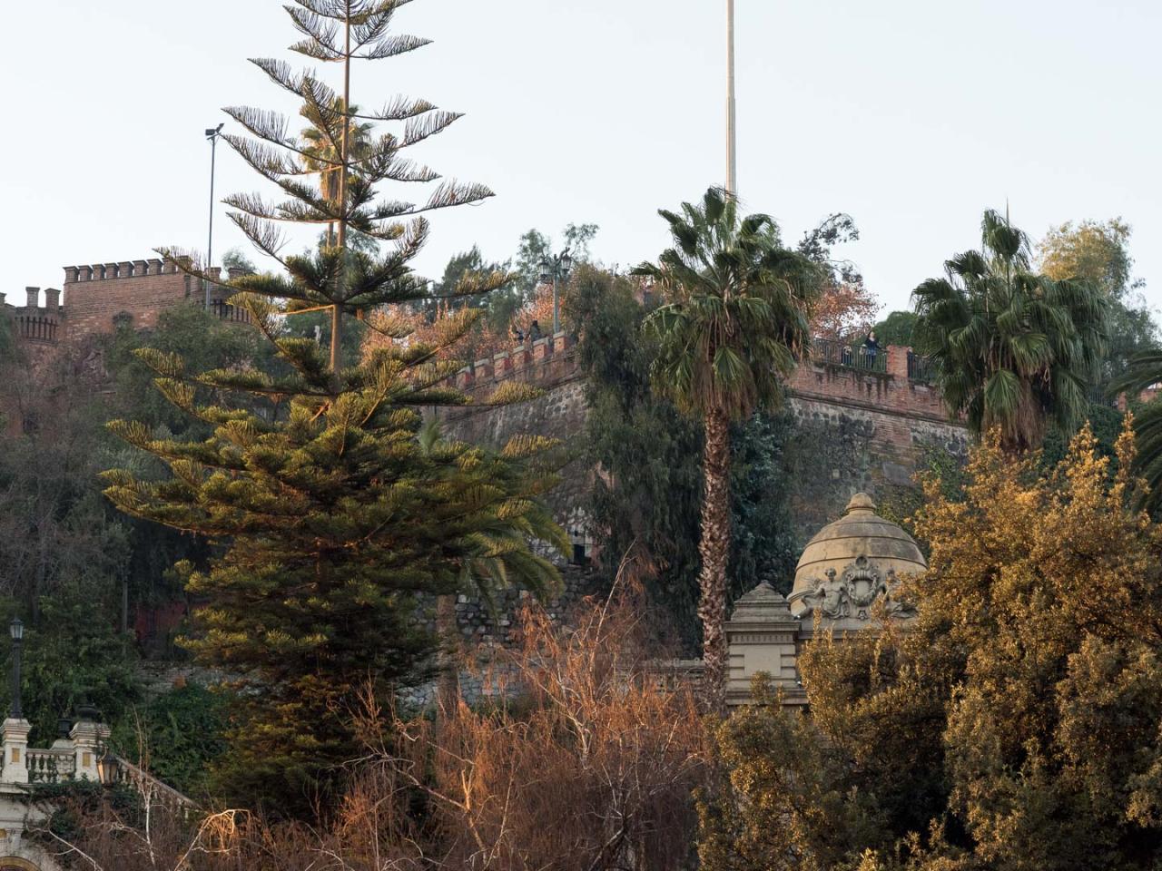 Imagen del monumento Cerro Santa Lucía de Santiago