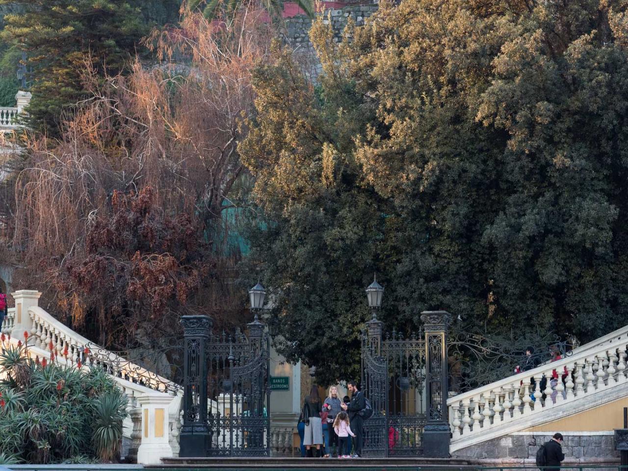 Imagen del monumento Cerro Santa Lucía de Santiago