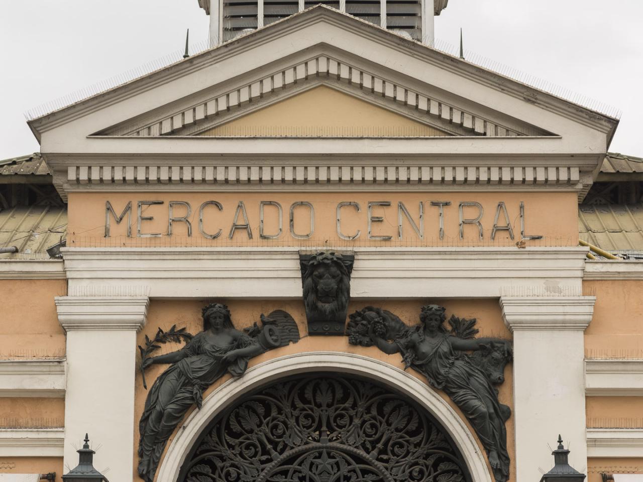 Imagen del monumento Edificio del Mercado Central de Santiago