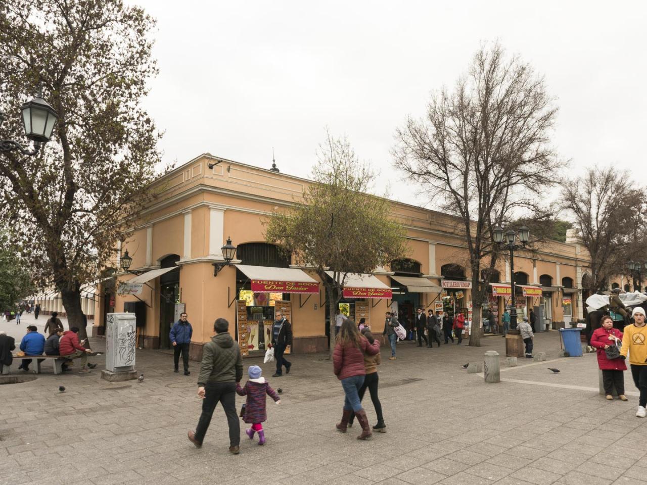 Imagen del monumento Edificio del Mercado Central de Santiago