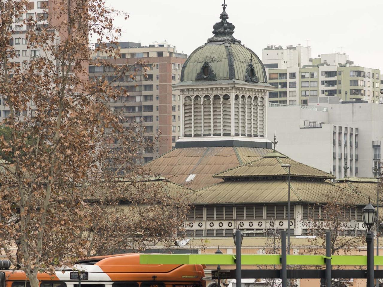Imagen del monumento Edificio del Mercado Central de Santiago