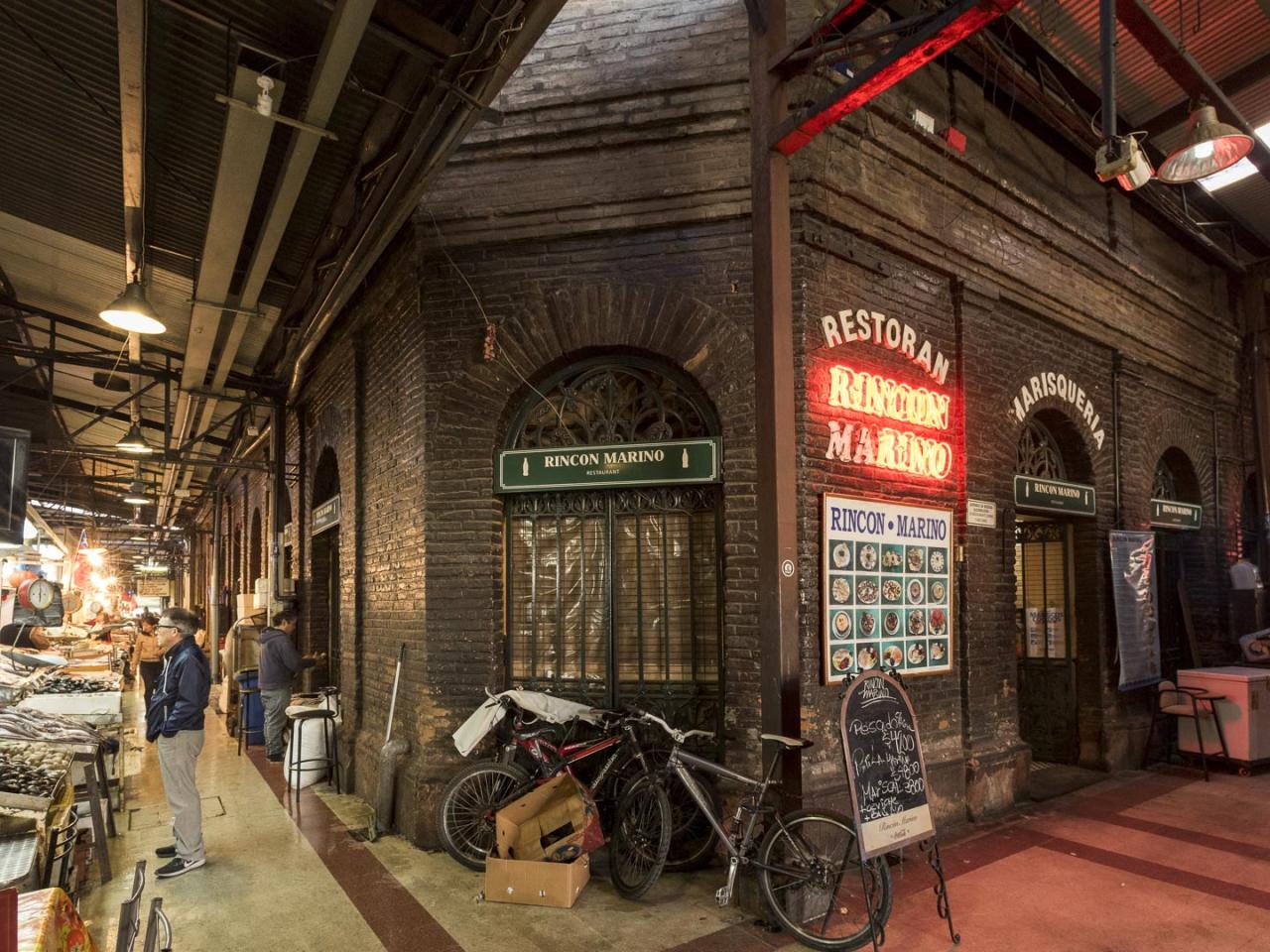 Imagen del monumento Edificio del Mercado Central de Santiago