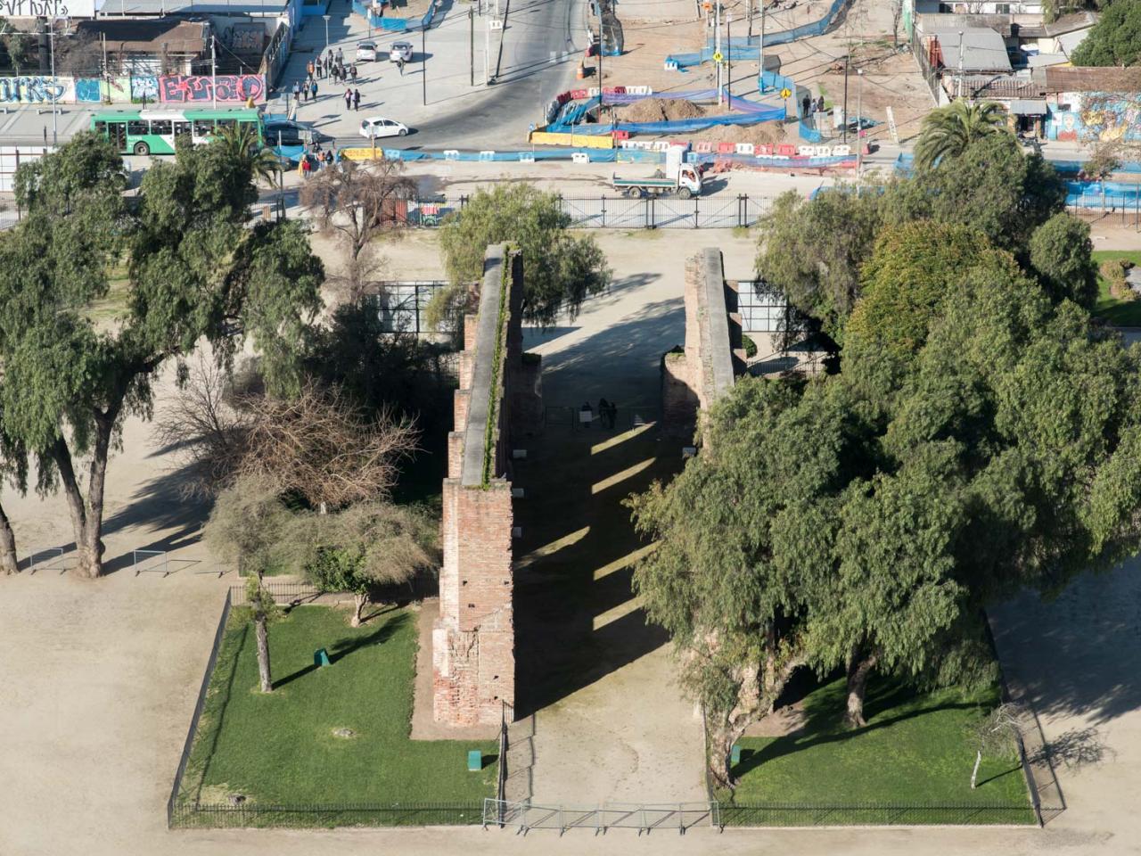 Imagen del monumento Muros de la antigua Iglesia de Maipú