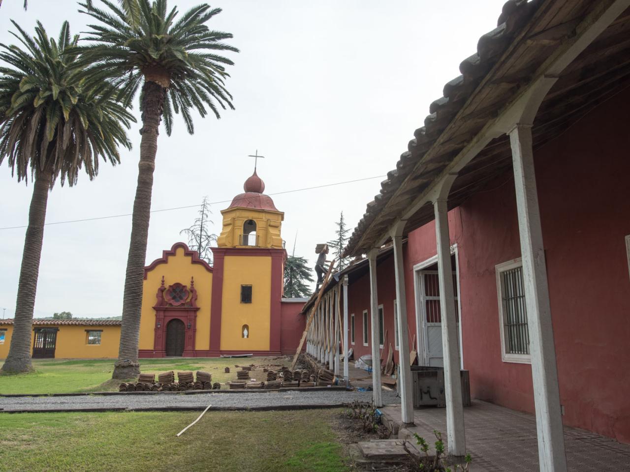 Imagen del monumento Casas y capilla de la hacienda de Chacabuco