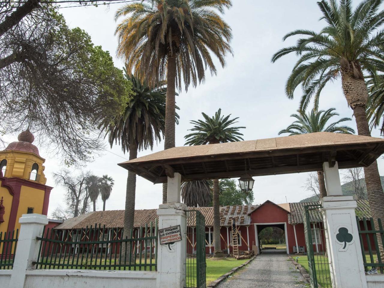 Imagen del monumento Casas y capilla de la hacienda de Chacabuco