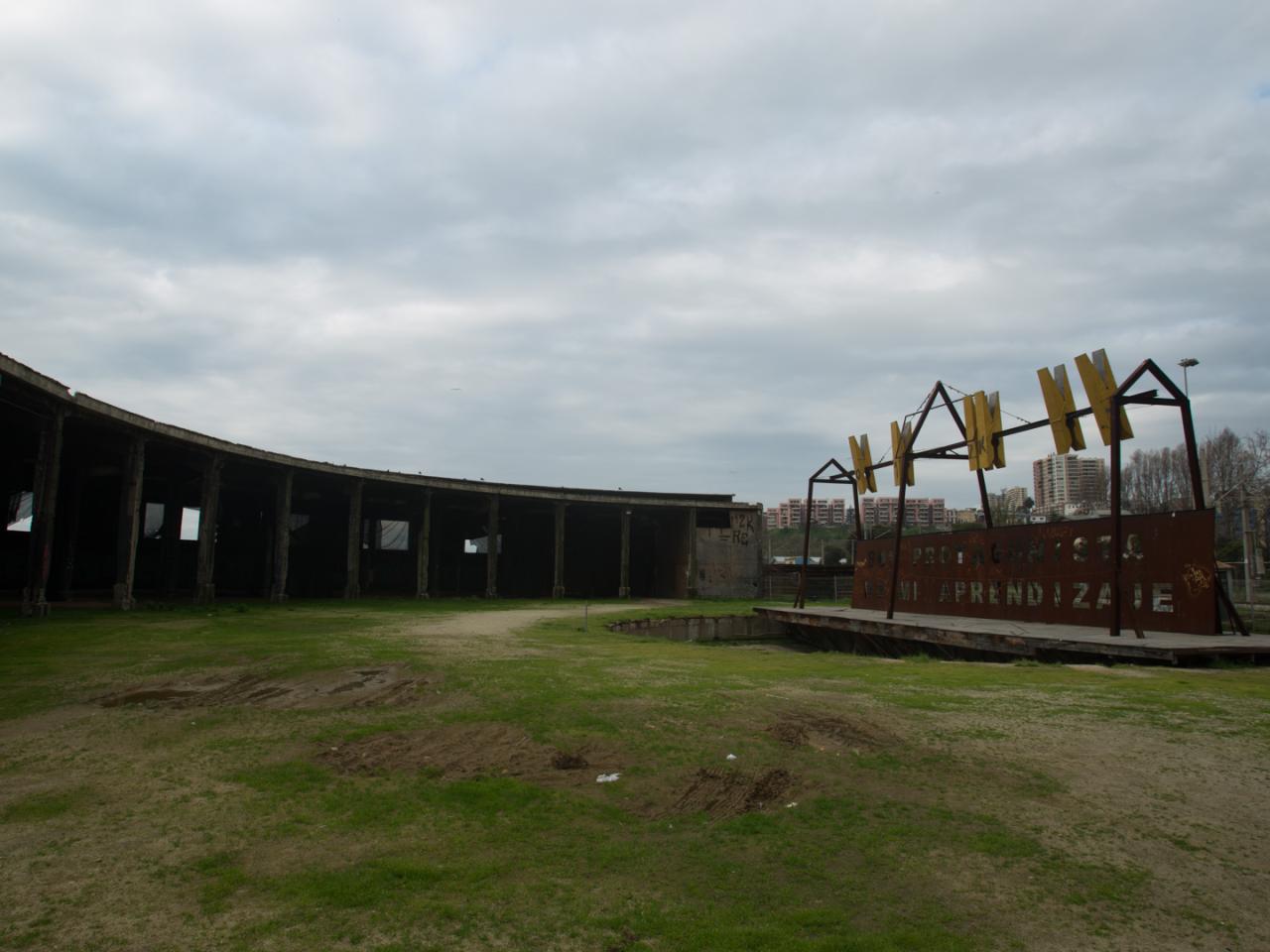 Imagen del monumento Viejos galpones de la maestranza y antigua tornamesa del ferrocarril