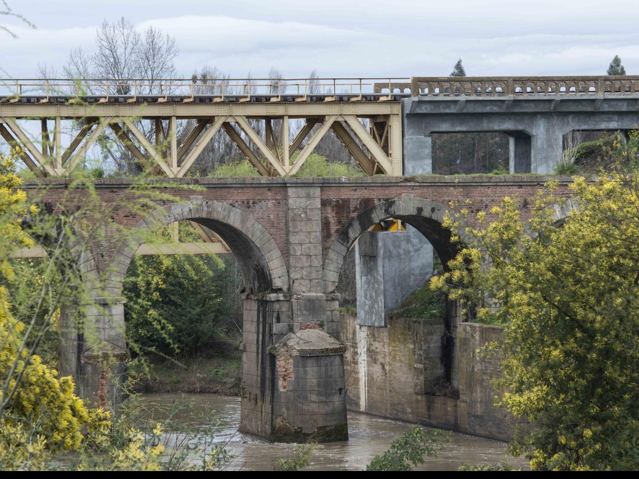Imagen del monumento Puente sobre el río Pangue