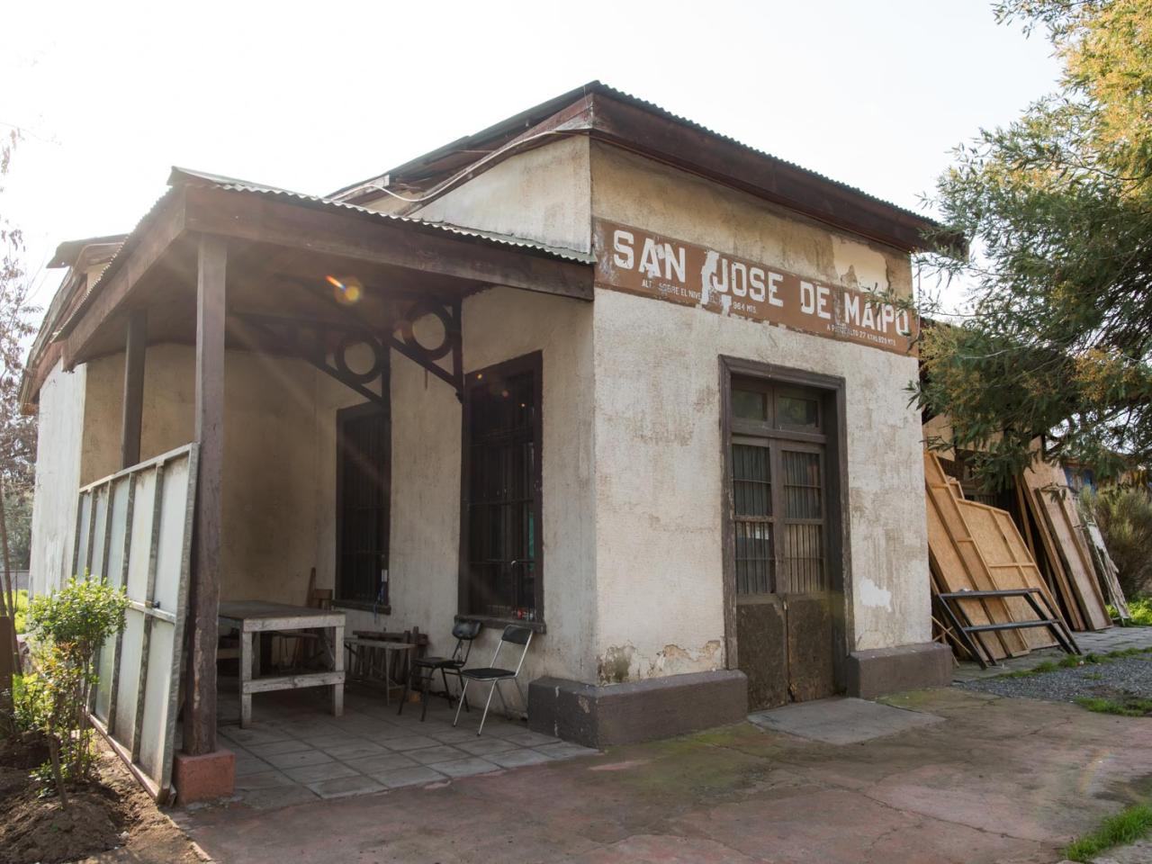 Imagen del monumento Construcciones existentes a lo largo del trazado del ex ferrocarril de Puente Alto a El Volcán
