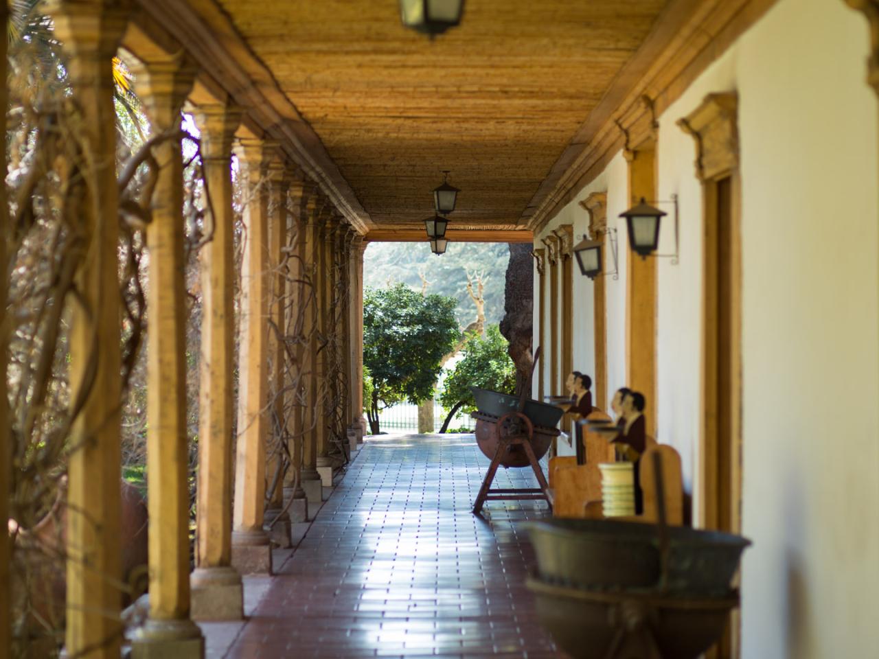 Imagen del monumento Instalaciones agrícolas y Parque de la ex hacienda San Vicente Ferrer