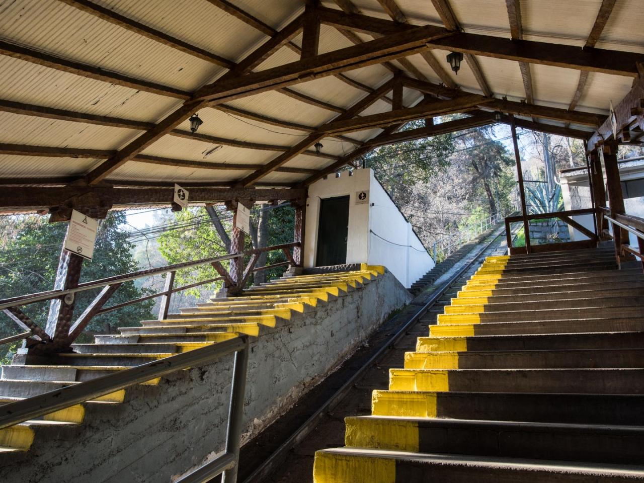 Imagen del monumento Funicular del cerro San Cristóbal
