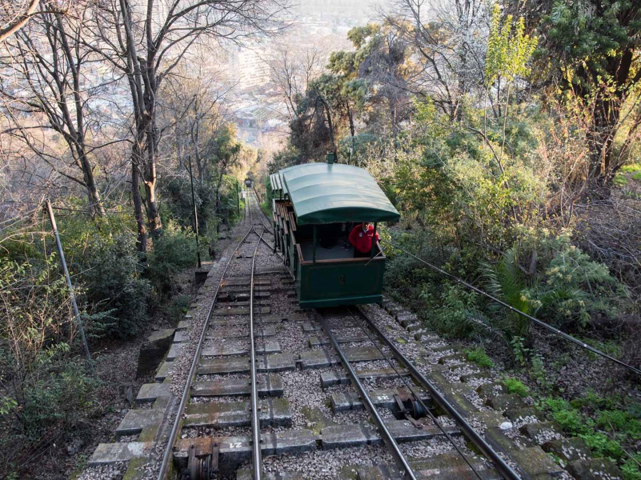 Imagen del monumento Funicular del cerro San Cristóbal