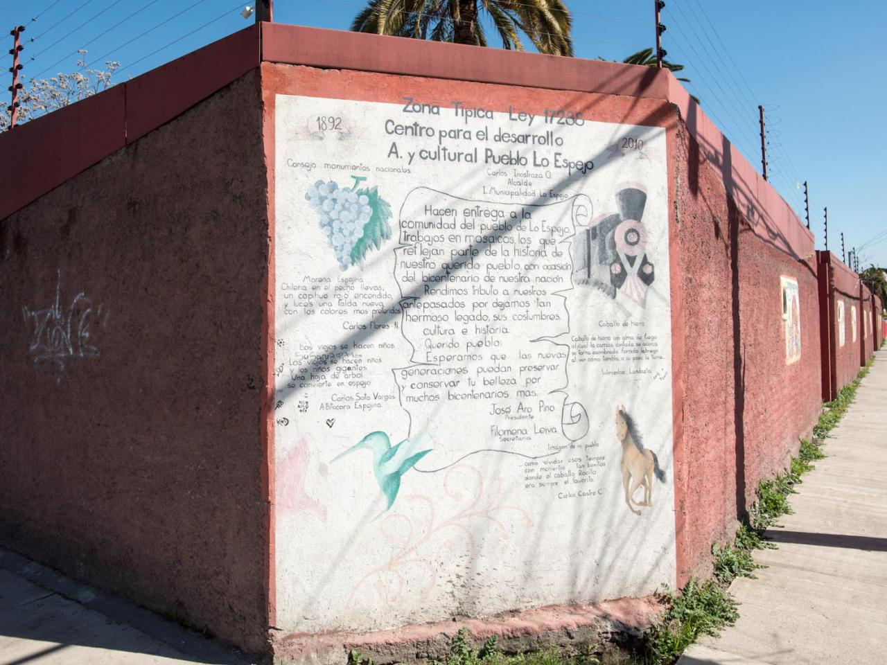 Imagen del monumento Sector del pueblo de Lo Espejo