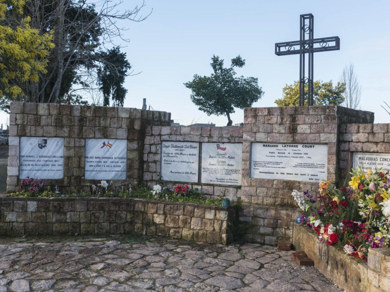 Imagen del monumento Sector de los Hombres Ilustres del Cementerio de Villa Alegre