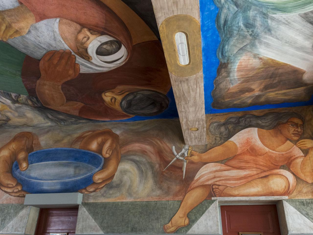 Imagen del monumento Murales de la Escuela México