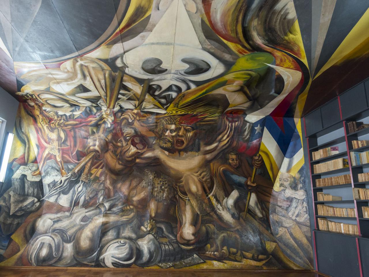Imagen del monumento Murales de la Escuela México