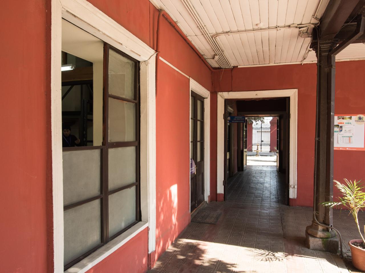 Imagen del monumento Casa Consistorial de Conchalí. Ex casa patronal de la Chacra Lo Negrete