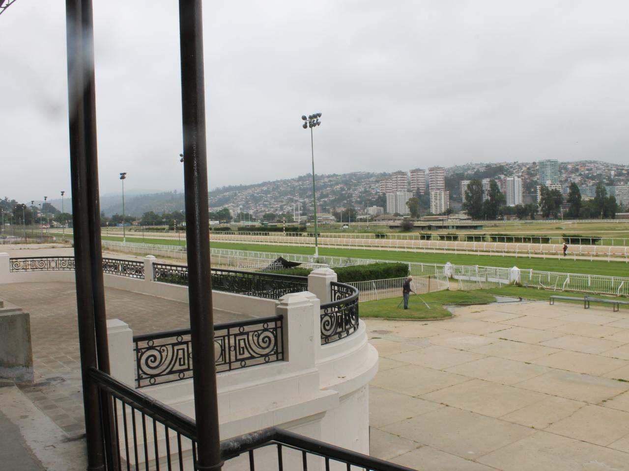 Imagen del monumento La pista de carreras del Valparaíso Sporting Club de Viña del Mar