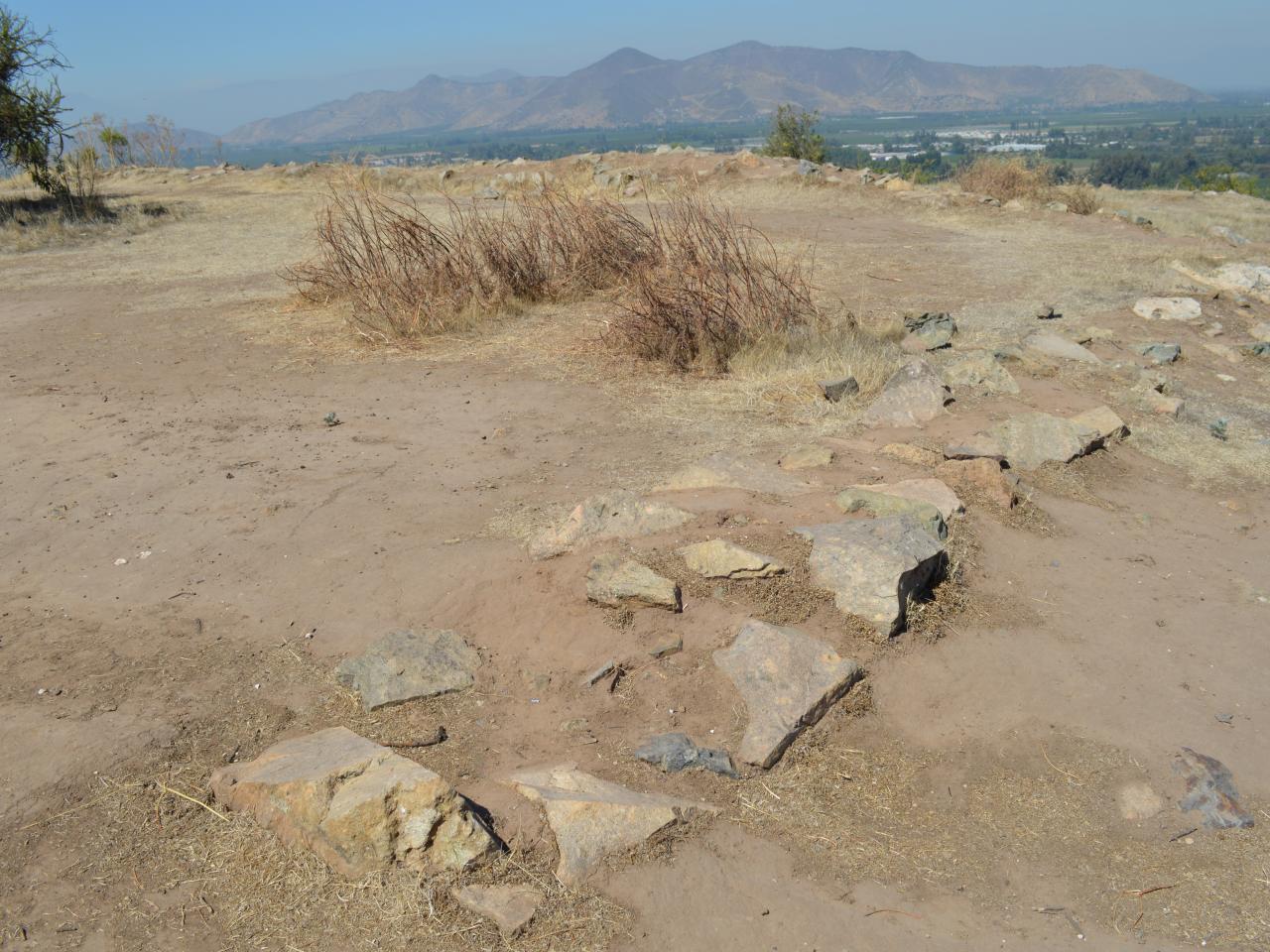Imagen del monumento Fortaleza Incaica de Chena y sus contornos