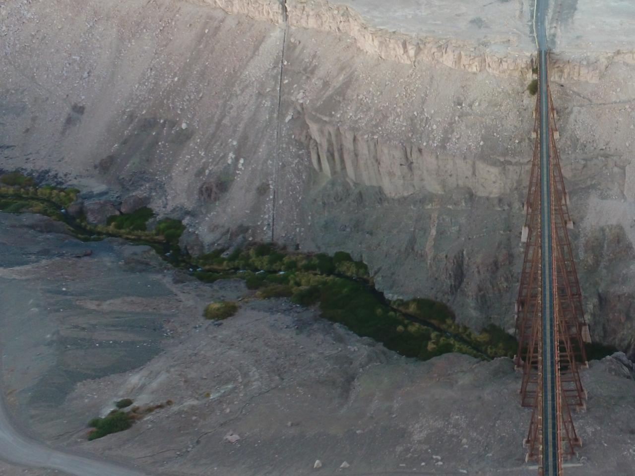 Imagen del monumento Viaducto de Conchi sobre el río Loa