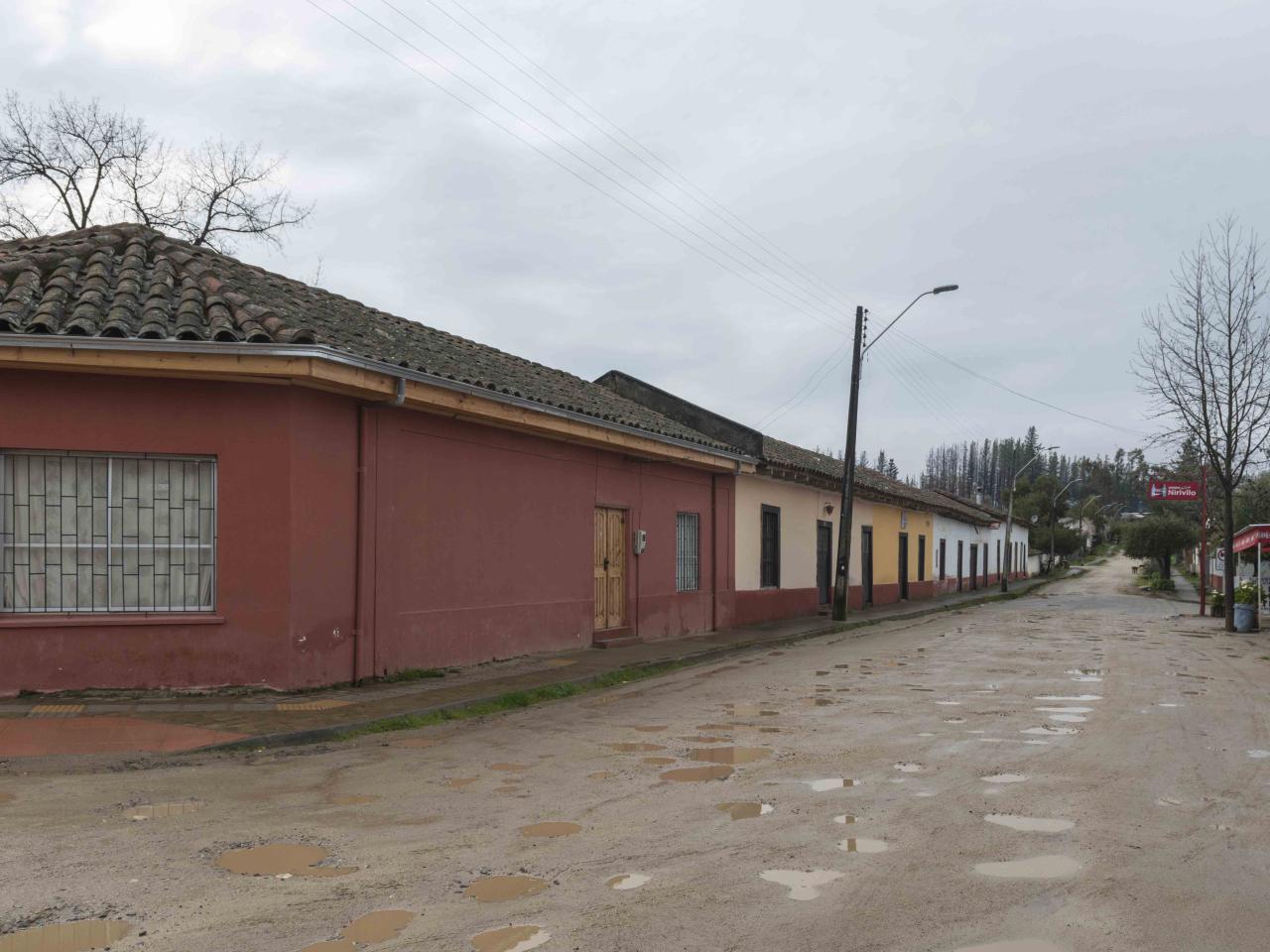 Imagen del monumento Radio urbano con sus límites actuales del Pueblo de Nirivilo