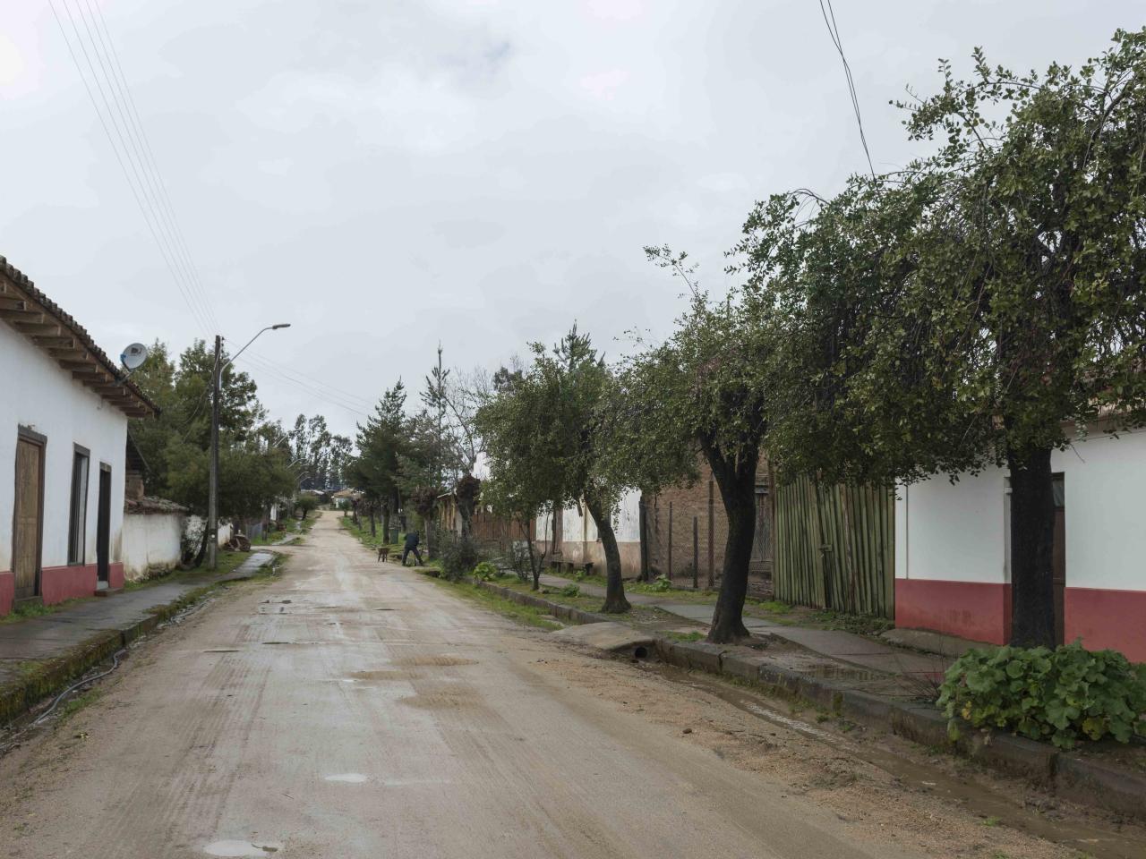 Imagen del monumento Radio urbano con sus límites actuales del Pueblo de Nirivilo