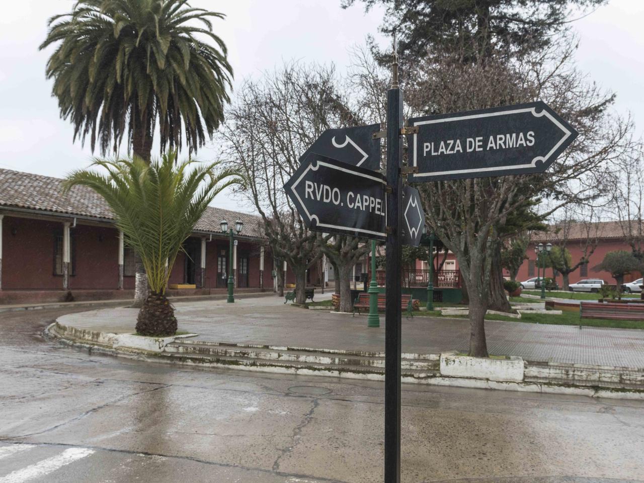 Imagen del monumento Sector que indica de Curepto