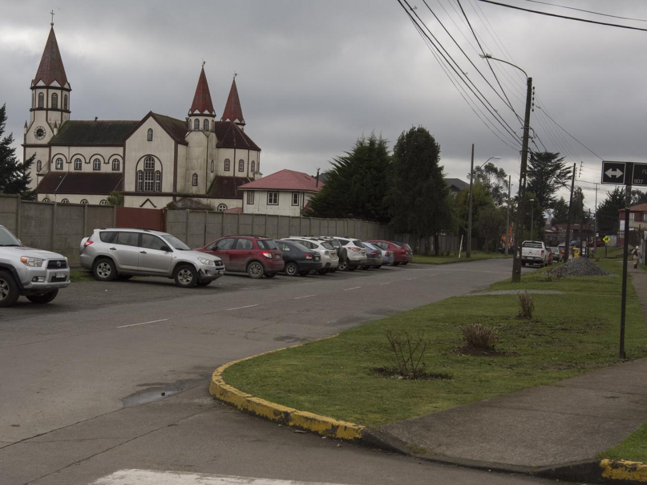 Imagen del monumento Sector que indica de la ciudad de Puerto Varas