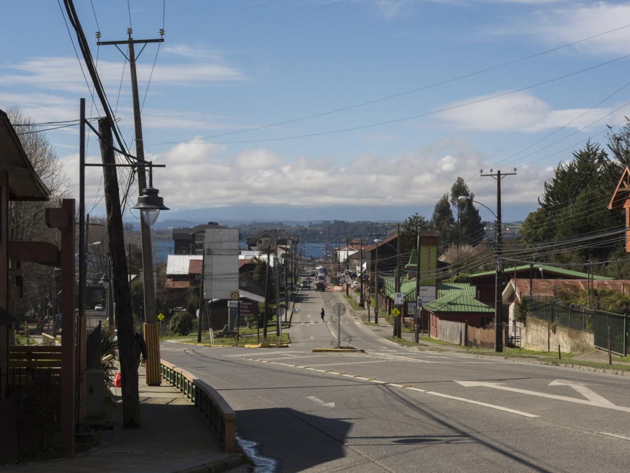 Imagen del monumento Sector que indica de la ciudad de Puerto Varas