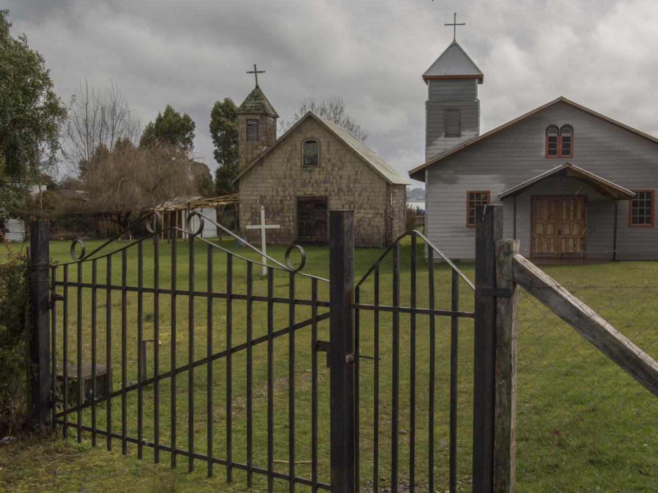 Imagen del monumento Capilla y cementerio indígena de Caicaén