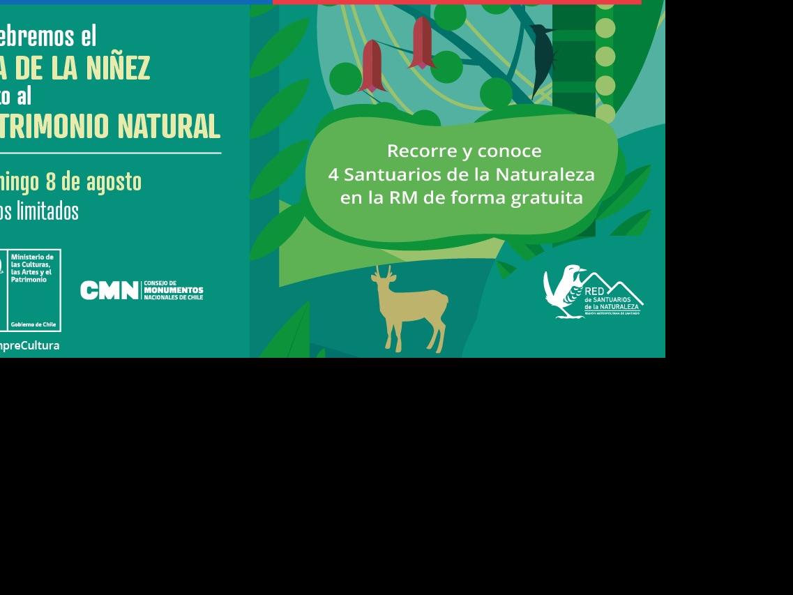 Imagen de Para celebrar el Día de la Niñez, cuatro Santuarios de la Naturaleza de la Región Metropolitana abrirán gratuitamente y con previa inscripción