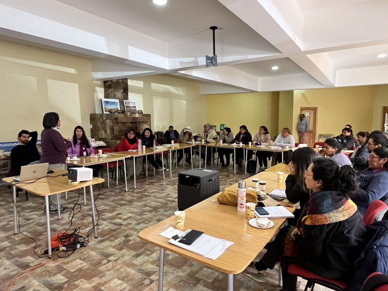 Imagen de Profesionales del CMN capacitaron a comunidades indígenas en San Pedro de Atacama