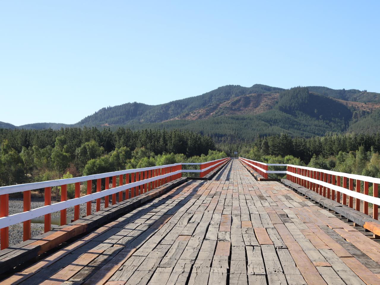 Imagen de Ministra de las Culturas encabeza reapertura al uso peatonal del Puente Confluencia en Ñuble