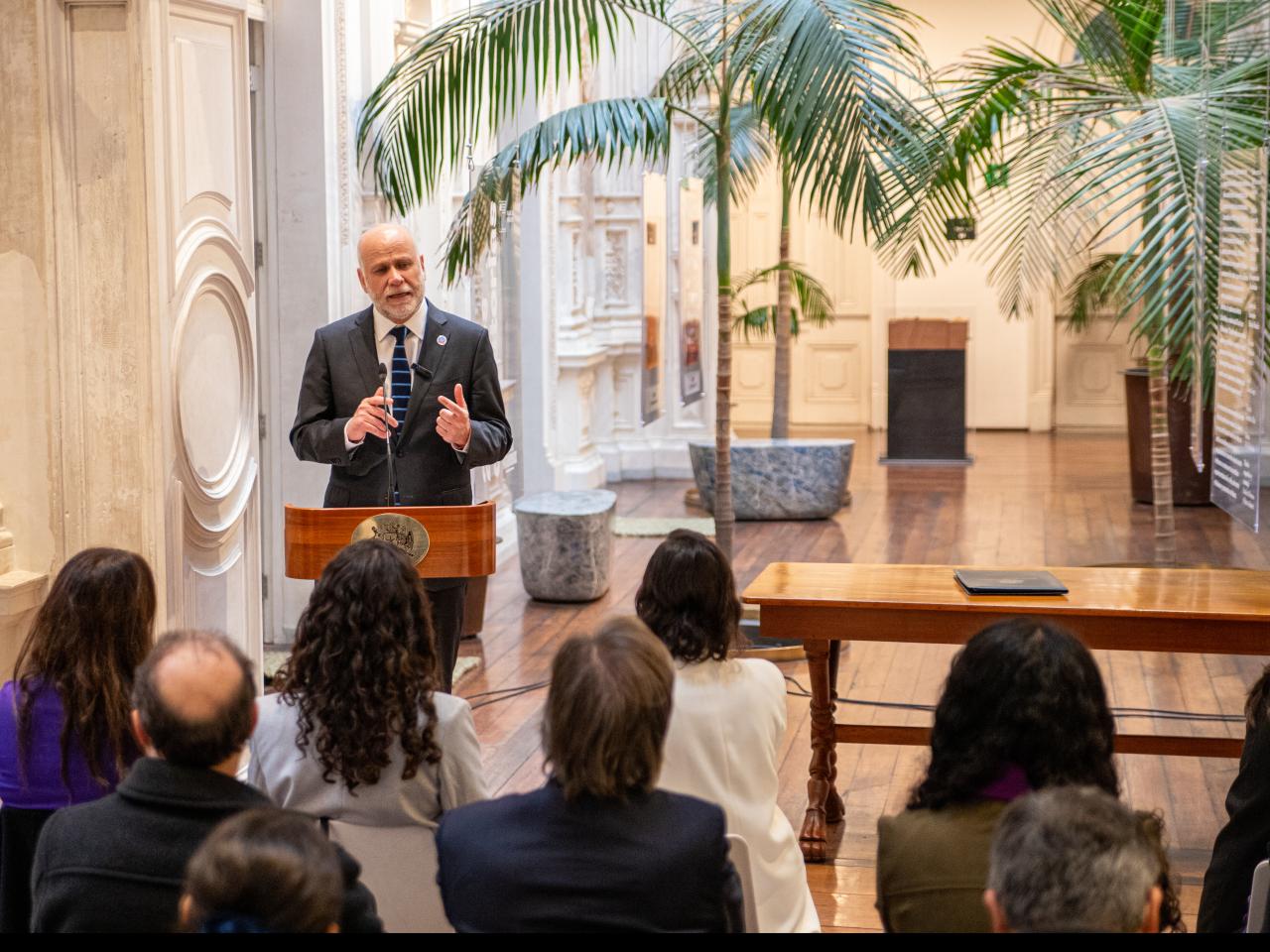 Imagen de Ministra de las Culturas, las Artes y el Patrimonio y ministro Secretario General de la Presidencia promulgan ley que fortalece la publicidad de las sesiones del Consejo de Monumentos Nacionales
