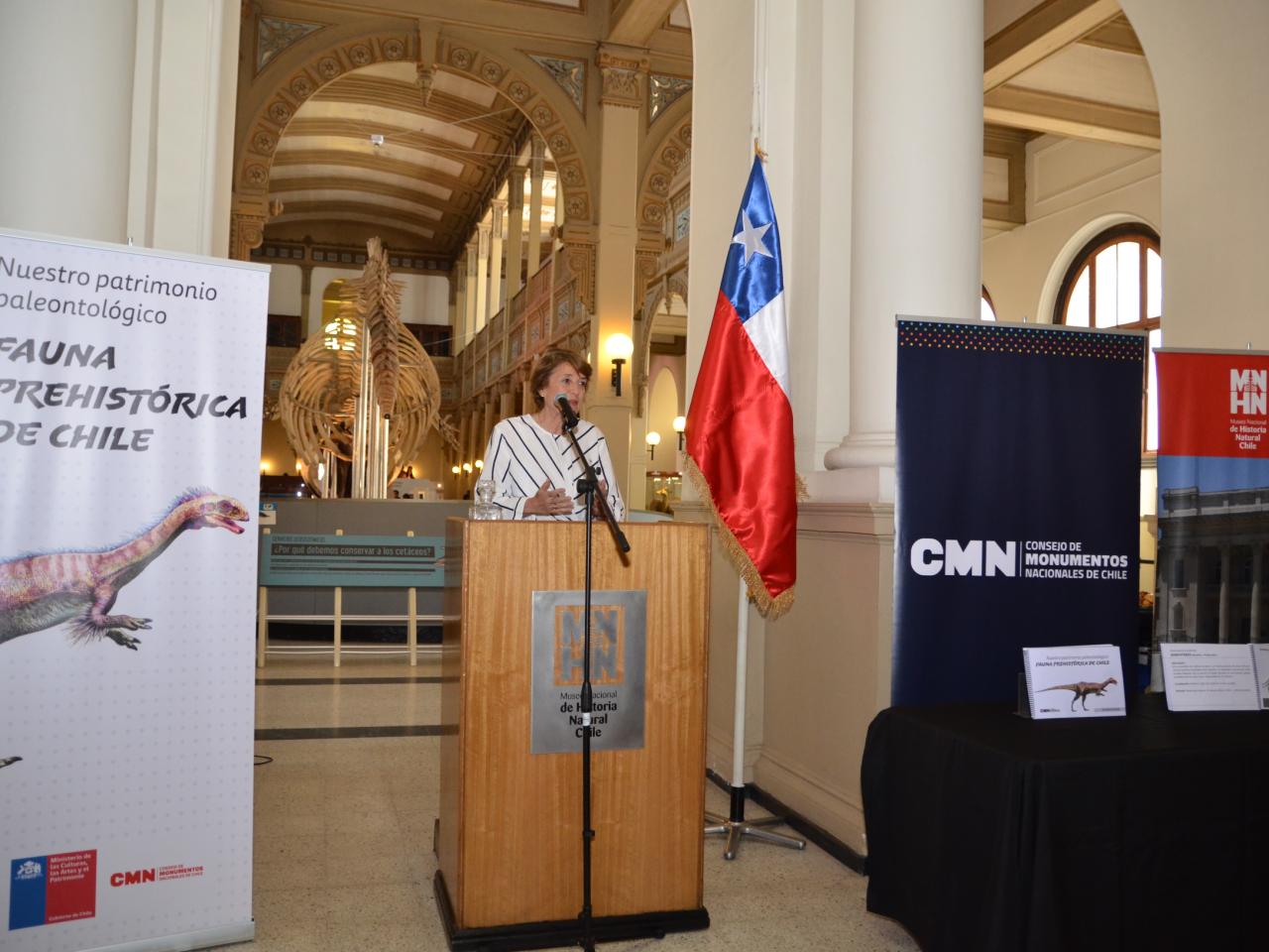 Imagen de En Día Mundial del Braille Ministra Valdés lanzó libro sobre fauna prehistórica para personas con discapacidad visual