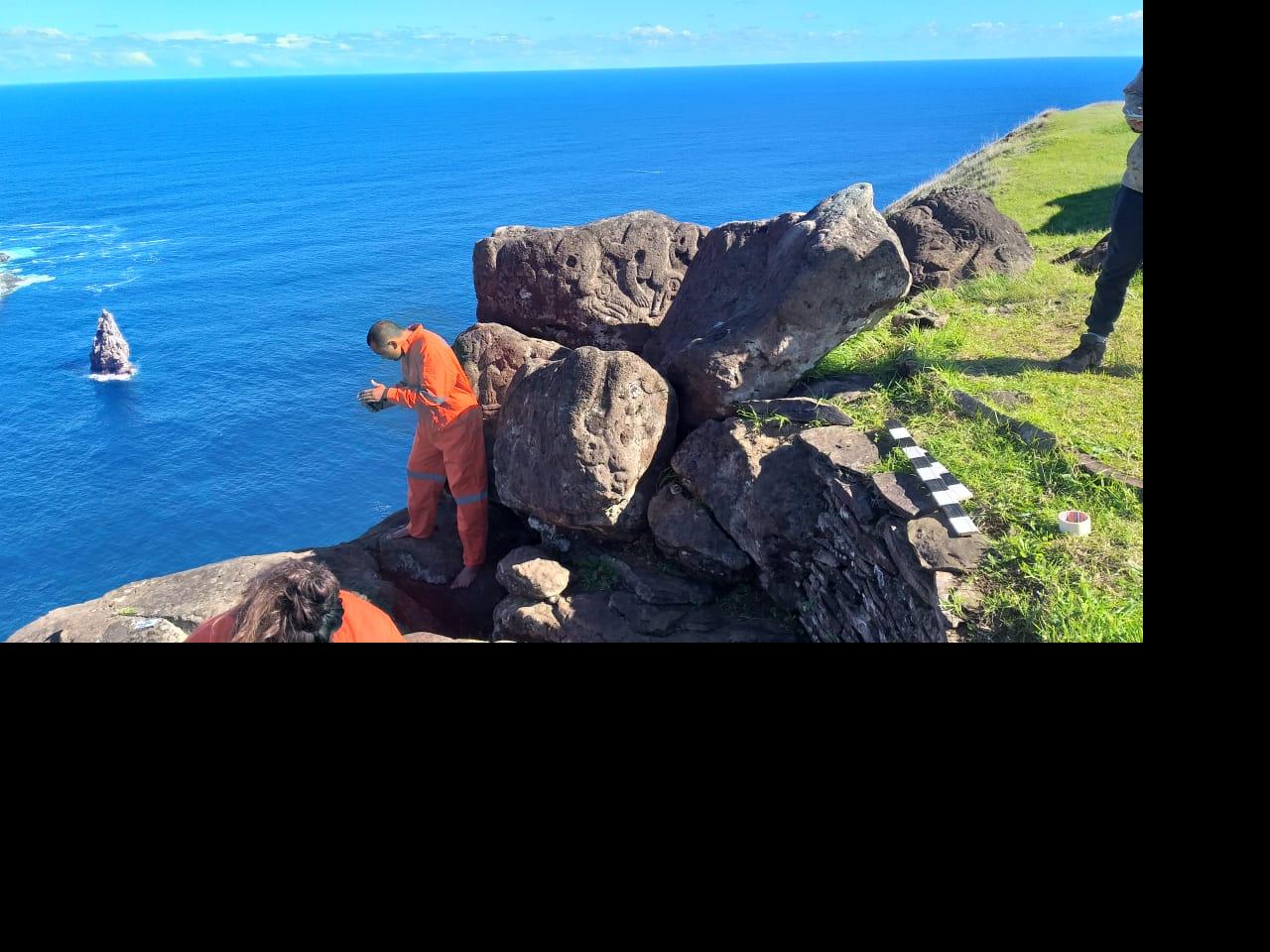 Imagen de Visita técnica del CMN, ST CMN, CNCR y CNSPM  a Rapa Nui