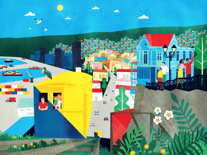 Ilustración Valparaíso