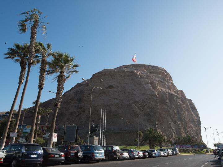 Imagen del monumento Morro de Arica