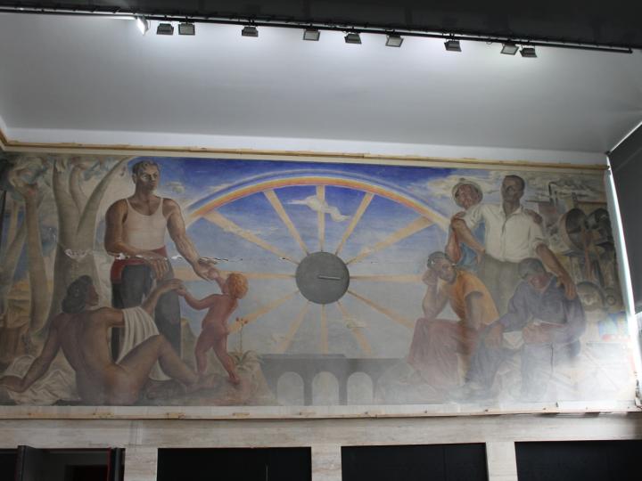 Imagen del monumento Mural &quot;Historia de Concepción&quot; de Gregorio de la Fuente