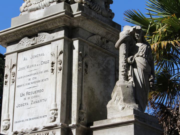 Imagen del monumento Mausoleo del General don José María de la Cruz
