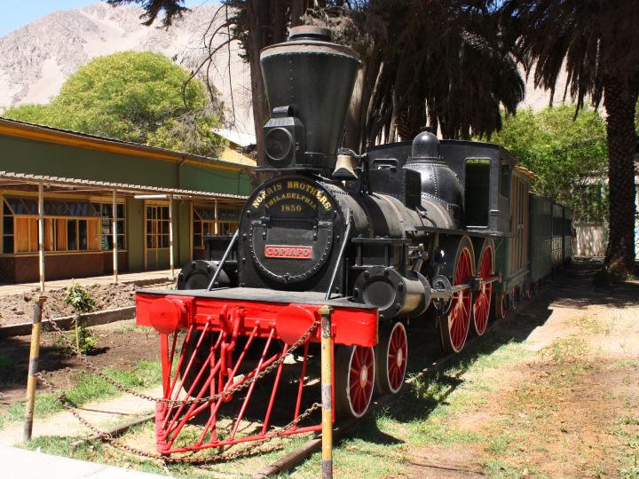 Imagen del monumento Declara locomotora ubicada en Copiapó