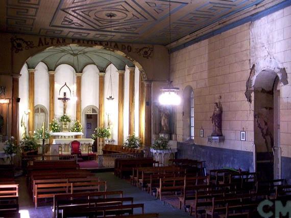 Imagen del monumento Capilla con sus corredores adyacentes del Hospital San Juan de Dios de Chillán