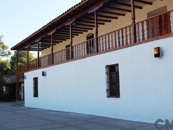 Imagen del monumento Casa de Lo Matta y los terrenos adyacentes