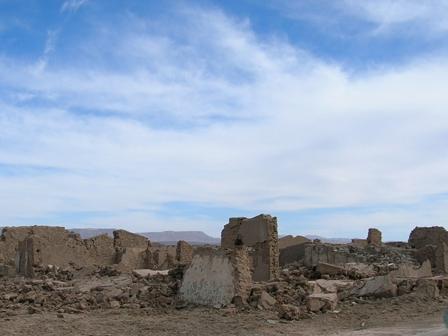 Imagen del monumento Ruinas del pueblo de Pampa Unión