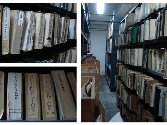 Imagen del monumento Los archivos documentales, fotográfico y de prensa del diario La Nación