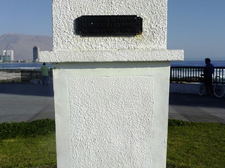 Imagen del monumento La Provincia De Tarapacá Al Médico De Los Pobres
