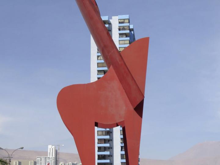 Imagen del monumento A los Inmigrantes Lucanos